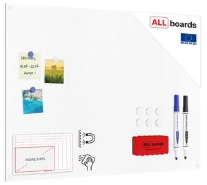 Magnetická tabule SLIMboard bezrámová smazatelná za sucha 90x60 cm,PME90x60