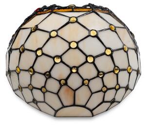 Brilagi - Tiffany vitrážové nástěnné svítidlo IVORY 1xE14/40W/230V