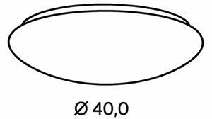 Brilagi - Tiffany vitrážové stropní svítidlo MIRABELLA 2xE27/60W/230V pr. 40 cm