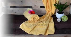 Froté ručník STANDARD 50x100 - žlutý - Stanex