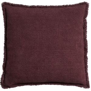 Kave Home Hnědá bavlněný povlak na polštář Meral 45 x 45 cm
