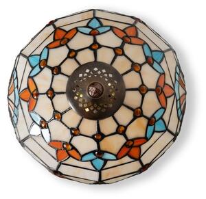 Brilagi - Tiffany vitrážová stolní lampa MIRABELLA 1xE27/60W/230V