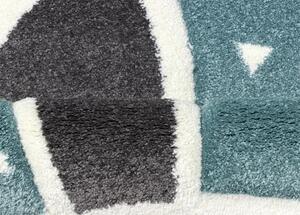Breno Kusový koberec PASTEL KIDS 52/KVK, Modrá, 160 x 230 cm