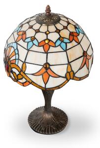 Brilagi - Tiffany vitrážová stolní lampa MIRABELLA 1xE27/60W/230V