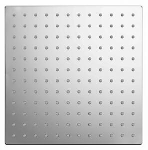 SPRCHOVÁ HLAVICE ČTVERCOVÁ REA JS-P015B CHROM UNIVERZÁLNÍ 30 cm