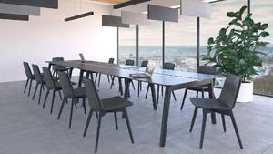 NARBUTAS - Židle TWIST&SIT s dřevěnou podnoží