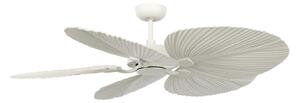 Lucci Air 21065449 - Stropní ventilátor BALI pr. 132 cm bílá/krémová + DO