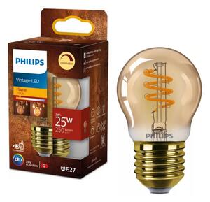 LED Stmívatelná žárovka VINTAGE Philips P45 E27/3W/230V 2200K