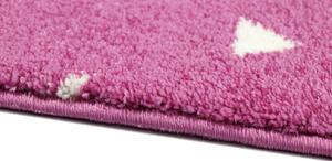 Breno Kusový koberec PASTEL KIDS 52/RVR, Růžová, 160 x 230 cm