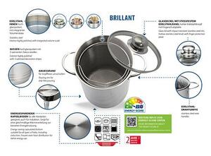 Brillant Hrnec na chřest Ø 16 cm, 4 l, nerezový ELO BASIC 22616