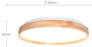 Brilagi - LED Stropní svítidlo ALSON LED/24W/230V dub