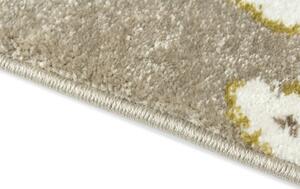 Breno Kusový koberec DIAMOND KIDS 24292/760, Hnědá, Vícebarevné, 120 x 170 cm