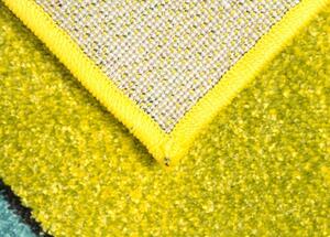 Breno Kusový koberec PLAY 16/YMY, Žlutá, Vícebarevné, 120 x 170 cm