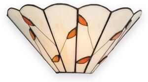 Brilagi - Tiffany vitrážové nástěnné svítidlo FOLIA 1xE14/40W/230V