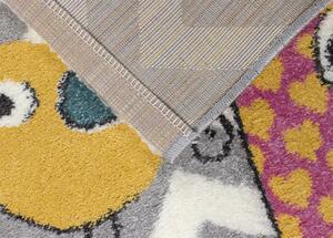 Breno Kusový koberec PASTEL KIDS 48/SVS, Vícebarevné, 120 x 170 cm