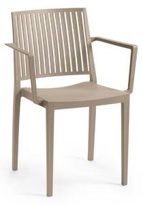 91050 Zahradní křeslo BARS ARMCHAIR - taupe