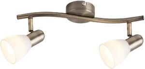 Rabalux Soma stropní světlo 2x40 W bílá-hnědá 6307