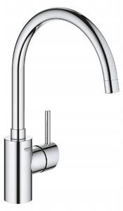 Stojánková kuchyňská baterie Grohe Concetto, stříbrná