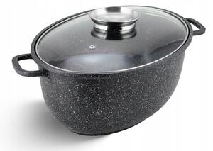 Pekáč černý s nepřilnavým povrchem 38 cm 8,0 l KB-4037
