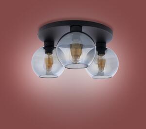 Light for home - Stropní svítidlo 2776 CUBUS GRAPHITE, 3 x E27 Max 60W, 3xE27 Max 60W, E27, Černá