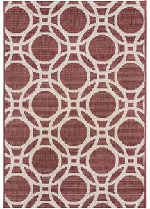 Breno Kusový koberec ADRIA 14/CEC, Červená, 160 x 230 cm