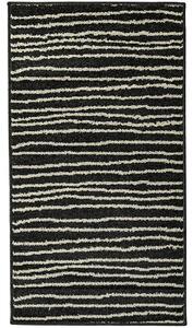Breno Kusový koberec LOTTO 562/FM6B, Černá, 67 x 120 cm