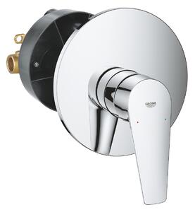 Podomítková sprchová baterie Grohe Bauedge, stříbrná