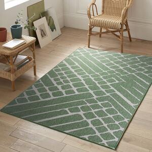 Breno Kusový koberec ADRIA 12/ZSZ, Zelená, 120 x 170 cm