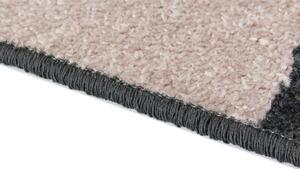 Breno Kusový koberec LOTTO 923/HR5X, Růžová, Vícebarevné, 100 x 150 cm