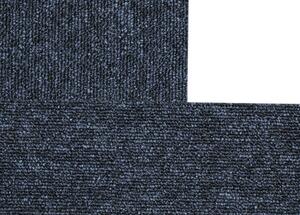 Breno Kobercový čtverec ALPHA 592, velikost balení 5 m2 (20ks), Modrá