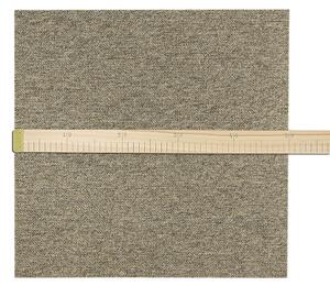 Breno Kobercový čtverec ALPHA 823, velikost balení 5 m2 (20ks), Hnědá, Vícebarevné