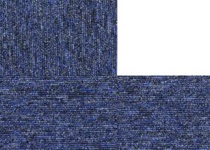 Breno Kobercový čtverec ARIZONA 541, velikost balení 5 m2 (20ks), Modrá, Vícebarevné