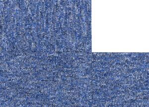 Breno Kobercový čtverec ARIZONA 525, velikost balení 5 m2 (20ks), Modrá, Vícebarevné