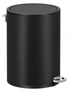 SONGMICS odpadkový koš s víkem, 3l, černý