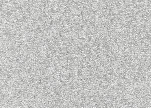 Breno Metrážový koberec GLORIA 09, šíře role 400 cm, Stříbrná
