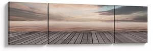 Obraz - Molo při západu slunce (170x50 cm)
