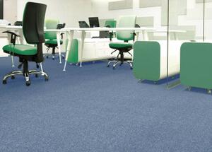 Breno Metrážový koberec OPTIMA SDE NEW 73, šíře role 400 cm, Modrá