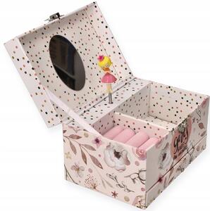 Šperkovnice s tančící baletkou hrací skříňka na poklady Adam toys