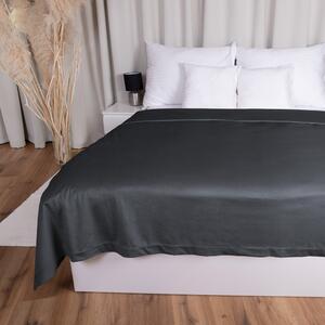 Biante Sametový přehoz na postel Velvet Premium SVP-004 Antracitově šedý 260x280 cm