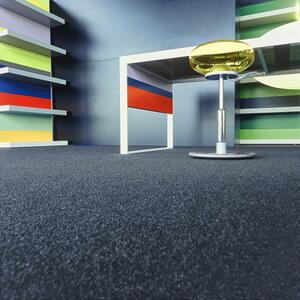 Breno Metrážový koberec PRIMAVERA 521, šíře role 400 cm, Modrá