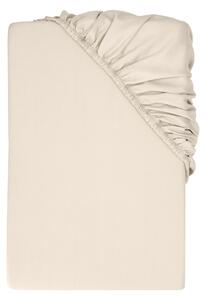 Livarno® Saténové napínací prostěradlo, 90–100 x 200 cm (béžová) (100399461002)