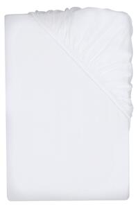 Livarno® Saténové napínací prostěradlo, 90–100 x 200 cm (bílá) (100399461001)