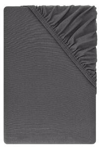 Livarno® Žerzejové napínací prostěradlo, 140–160 x 200 cm (šedá) (100399578002)