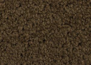 Breno Metrážový koberec DYNASTY 97, šíře role 400 cm, Hnědá
