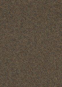 Breno Metrážový koberec MELODY 760, šíře role 400 cm, Hnědá, Vícebarevné