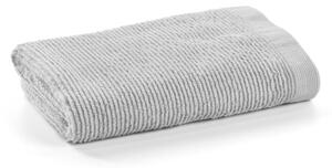 Světle šedý bavlněný ručník Kave Home Miekki, 50 x 100 cm
