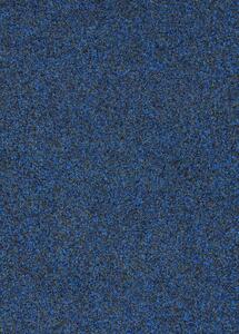 Breno Metrážový koberec RAMBO 30, šíře role 400 cm, Modrá, Vícebarevné