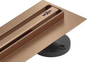 Lineární odtok Mexen Flat 360° Slim 110 cm