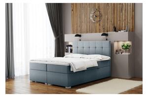 Pohodlná studentská postel SILVIE 120x200 - světle šedá