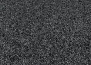 Breno Metrážový koberec AVENUE 0900, šíře role 400 cm, Černá